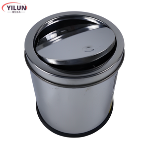 Yelun Chất Thải Bin Nhà Sản Xuất Khách Sạn Phòng Tắm Và Nhà Bếp Rác Bin Thép Không Gỉ Tarsh Có Thể <span class=keywords><strong>5L</strong></span> Lưu Trữ Chân Kim Loại Chất Thải Bin - Product Image 5