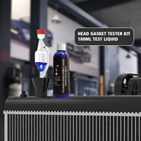 Liquide de test CO2 100 ml - Détection de fuite de joint de culasse et de moteur, détecteur de fuite de chambre de combustion (sans outils inclus)