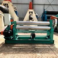 Machine à rouler les plaques électriques à 3 rouleaux 10x2000mm certifiée CE, équipement de formage pour acier inoxydable/aluminium/acier au carbone