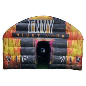 Tenda Gonfiabile Personalizzata a Forma di Arco per Night Club, Cabina <span class=keywords><strong>VIP</strong></span> Gonfiabile per Feste, Casa Gonfiabile con Ingresso Singolo per Eventi Musicali - Product Image 1