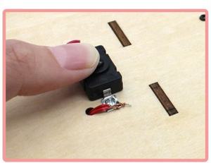 Robot <span class=keywords><strong>aspirateur</strong></span> 3D <span class=keywords><strong>en</strong></span> <span class=keywords><strong>bois</strong></span> à monter soi-même, Kit artisanal alimenté par batterie, construction mécanique, ingénierie, Science, jouets éducatifs - Product Image 2