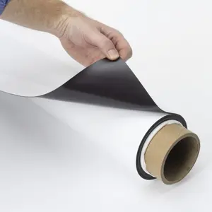 Flexible magnétique de rouleau de feuille de pvc rouleau d'aimant en caoutchouc