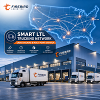 Firebird. Service de transport professionnel pour la revente FBA. Horaires stables. Solution logistique tout-en-un pour les vendeurs e-commerce.
