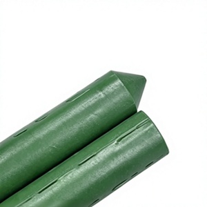 Green Plastic Coated Steel Plant <b>Support</b> Stake Garden Pole for <b>Tomato</b> Cucumber Bean Climbing Plants - Product Image 3