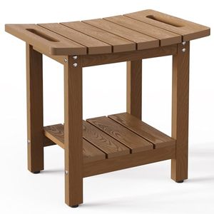 Bancs <span class=keywords><strong>de</strong></span> douche, tabourets <span class=keywords><strong>de</strong></span> douche avec étagère <span class=keywords><strong>de</strong></span> rangement peu encombrante, siège <span class=keywords><strong>de</strong></span> douche imperméable <span class=keywords><strong>pour</strong></span> <span class=keywords><strong>salle</strong></span> <span class=keywords><strong>de</strong></span> <span class=keywords><strong>bain</strong></span> et spa - Product Image 1