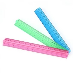 Regla de Colores para Material Escolar y de Oficina, Regla Recta con Forma de Avión de 30 cm para Promoción con Buen Precio - Product Image 5