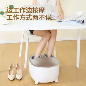 Shiatsu <b>Foot</b> <b>Massager</b> Fully Enclosed Heated With Gua Sha For <b>Foot</b> And Leg Care Plug In Computerized Control - Product Image 2