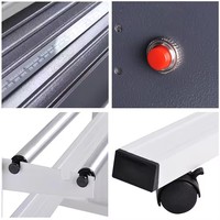 Traceur de découpe vinyle 1350 mm Artcut pour autocollants avec logiciel Signmaster et presse à chaud