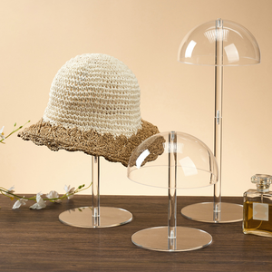 Capelli da baseball per uso domestico <span class=keywords><strong>in</strong></span> acrilico personalizzati portaoggetti con tappo all'ingrosso <span class=keywords><strong>in</strong></span> acrilico nei centri commerciali espositore - Product Image 3