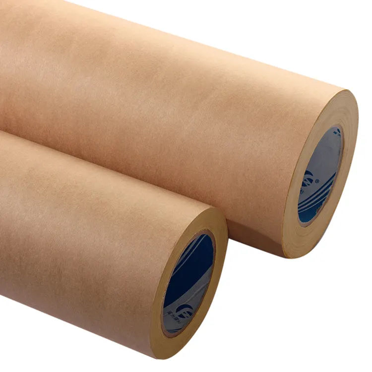 Custom Strong Sticky Brown Self Adhesive Kraft Paper Packaging Sealing Tape