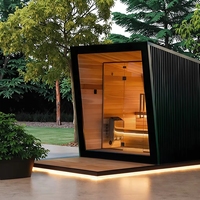 Salle de douche vapeur multifonctionnelle / Sauna intérieur carré