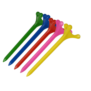 Tee de Golf Atomic de 80 mm, Plástico Duradero, Baja Resistencia, Diseño Simple y Moderno, Múltiples Colores, Ecológico, Logotipo Personalizable, Modelo HYT-35 - Product Image 3