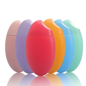 Wholesale Custom 30ml 50ml PE Round Bottle for <b>Sunscreen</b> - Product Image 2