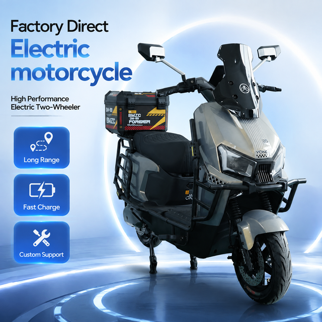 SHENGGE Electric Scooter Commuter E-Moped LED Headlight Top Box Crash Bar Adult City Riding Wholesale OEM Factory Direct