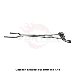 Sistema de Escape Catback con Válvulas Vortex SS304 para BMW M8 F91 F92 F93 4.4T S63 Motor V8 2020-2025, Ajuste Directo - Product Image 5