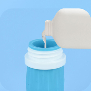 Envases de silicona para viaje, gel de ducha y champú para viajes de negocios, envases de silicona con ventosa para almacenamiento. - Product Image 4