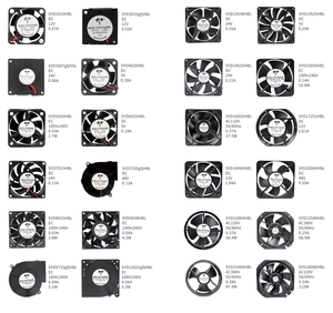 Ventilateurs axiaux de refroidissement pour ordinateur portable OEM ODM à haut débit d'air EC 12038, 120x120x38mm, pales en plastique PBT, 100V~240V, ventilateur à flux axial EC - Product Image 4