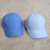 Casquettes de baseball unisexes légères et à séchage rapide pour le sport et la course en extérieur, avec logo personnalisé, 6 panneaux vierges découpés au laser, directement de l'usine