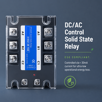 Relais statique triphasé AC/DC scellé à l'époxy, module de qualité industrielle 24V - 480V