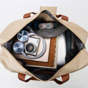 Sac de voyage en toile, sac à dos de week-end, sac de sport grande capacité pour hommes, femmes, unisexe, avec compartiment à chaussures, sac de voyage - Product Image 4