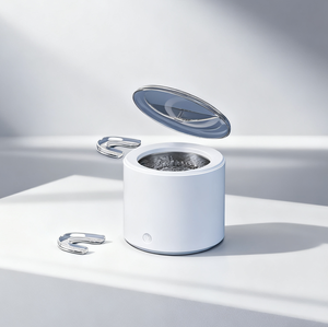 nettoyeur de retenue Mini nettoyeur à ultrasons nettoyeur à ultrasons pour les aligneurs de prothèses dentaires et les bijoux - Product Image 5