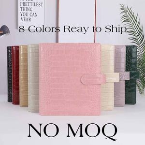 Hongbo, новинка, бестселлер, 6 золотых колец из крокодиловой кожи A5, с бумажными и пластиковыми вставками на заказ - Product Image 2