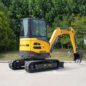 <b>Earth</b>-<b>moving</b> <b>Machinery</b> High Efficiency Micro Excavator Zero Tail Swing Crawler Mini Excavators 1ton 2ton Epa Mini Digger - Product Image 5