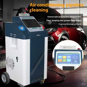 정밀 완전 자동 에어컨 냉매 충전 및 회수 기계 R134A 또는 R1234YF 차량 유지보수용 - Product Image 3