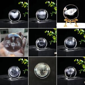 Galaxy 6Cm Hiện Đại 3D Illusion Đèn Đầy Màu Sắc LED Thông Minh Với USB Nguồn Điện DIY Gỗ Cơ Sở Cho Phòng Ngủ Quà Tặng Sinh Nhật - Product Image 4