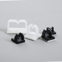 Clips de fixation pour câbles en nylon 66 autocollants de la série NC911 de l'usine Lianyang, organisateur de câbles pour caméra de tableau de bord de voiture