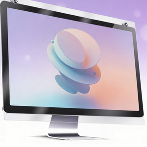 Filtre anti-lumière bleue en acrylique mince BOZABOZA avec clip de fixation rigide anti-reflet ABLCC24W pour écran de bureau PC/ordinateur portable de 24 pouces - Product Image 1