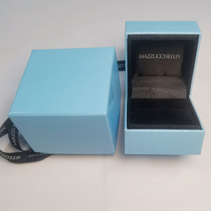 Caja de Regalo para Collar y Pendientes, Caja para Anillos, Caja de Joyería Elegante Personalizada, Pequeña, Rígida, de Cartón, Papel Duro, Venta al por Mayor, Ecológica, de Lujo - Product Image 4