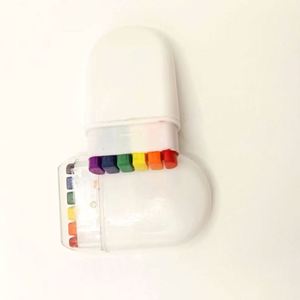 ชุดสีเพ้นท์หน้าและตัวแบบแท่งพร้อมโลโก้สั่งทำ สีรุ้ง สำหรับเพ้นท์หน้า ธงสีรุ้ง สำหรับงานกีฬา งานเทศกาล งานปาร์ตี้ - Product Image 4