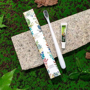 Ensemble d'articles de toilette écologiques biodégradables pour <span class=keywords><strong>hôtel</strong></span>, format voyage, kit SPA de voyage, brosse à dents jetable pour <span class=keywords><strong>hôtel</strong></span> - Product Image 3