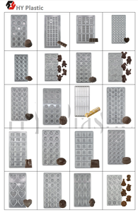 HY Polycarbonate Chocolat Bar Moule DIY À La Main Bonbons Pâtisserie Outils - Product Image 5