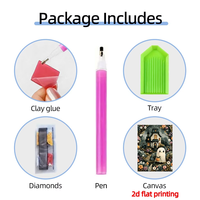 Kit de Peinture Diamant 5D en Gros, Couverture Complète, Plusieurs Tailles, Qualité Supérieure, Art Mural, Vente Directe Usine, OEM/ODM, Durable