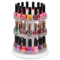 Support rotatif pour vernis à ongles en acrylique, présentoir tournant
