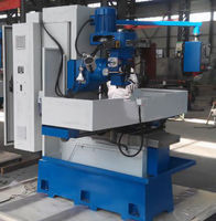 Fraiseuse CNC en acier à outils en métal en aluminium vertical universel automatique à usage moyen