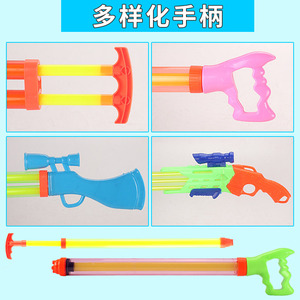 ของเล่นปืนฉีดน้ำแบบดึงออกได้ ของเล่นพลาสติกขนาดใหญ่สำหรับเด็กเล่นชายหาด ทุกเพศ - Product Image 5