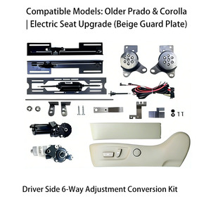 Kit de conversion de siège électrique haut de gamme, réglage du siège conducteur à 6 directions pour Toyota Corolla Sienna Hiace Granvia - Product Image 3