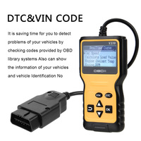 Escáner OBD2 V310 en Oferta, Accesorios para Automóviles, Lector de Códigos EOBD/OBDII con Herramienta de Diagnóstico de Fallas ELM327 para Automóviles