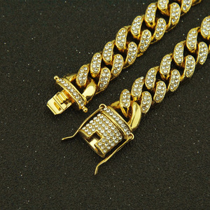 Hip Hop Explosive Diamond-encrusted Men's <b>Bracelet</b> - Product Image 4