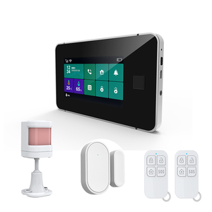 Système <span class=keywords><strong>de</strong></span> sécurité domestique intelligent sans fil Tuya 433Mhz, alarme portable Wifi/GSM pour la maison, détection <span class=keywords><strong>de</strong></span> cambriolage, <span class=keywords><strong>de</strong></span> porte ouverte et <span class=keywords><strong>de</strong></span> <span class=keywords><strong>fumée</strong></span>, en plastique - Product Image 1