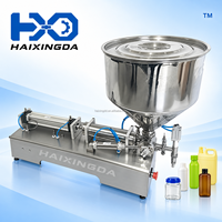 Machine de remplissage pneumatique horizontale pour liquides visqueux, shampoing, lotion, crème cosmétique, remplisseur de petites bouteilles pour usage quotidien