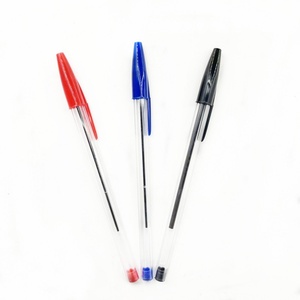 Suministro de Fábrica de Artículos de Papelería para Oficina, Bolígrafo Simple de Plástico de 1.0 mm, Bolígrafo para Estudiantes - Product Image 2