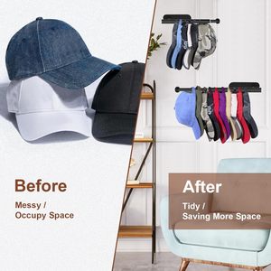 <strong>Baseball</strong> <strong>Hat</strong> Storage <strong>Rack</strong> Retractable <strong>Wall</strong> <strong>Hat</strong> Organizer <strong>Wall</strong>-mounted Storage <strong>Rack</strong> - Product Image 3