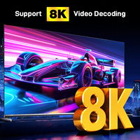 H96 Max M9s AI Smart TV BOX RK3576 CPU de 8 Núcleos 6TOPS NPU 4K 120fps Decodificación AV1 WiFi 6 BT 5.4 con Reproductor Multimedia AI VisionPQ