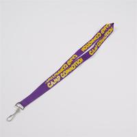 CH Wholesale Sublimation Printing Polyester Lanyards With Logo Custom Certification Keychain OEM ODM ECO Promotion Event Gifts
