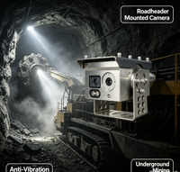 Caméra thermique d'inspection de mouvement humain pour mines souterraines, résolution 256x192, 400W Pixels, Ex Ib I Mb IP67, <40mk