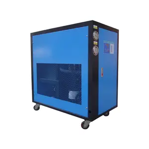 Plastic auxiliary single effect machines chiller price 5HP Water Cooler Machine Chillers